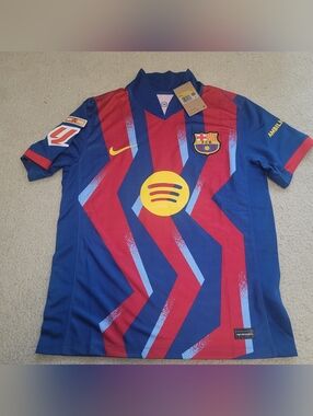 Nike FC  Barcelona Lamine Yamal #10  25/26 Home Fourth Jersey Men S